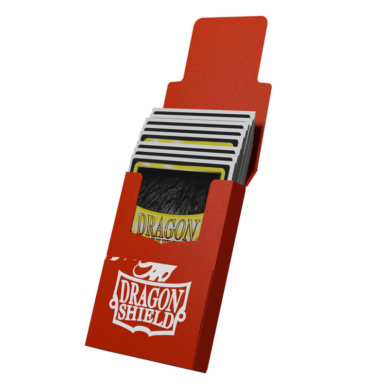 Dragon Shield AT-30507 Cube Shell Red (8 Count) - Hobby City NZ (9003905581293)