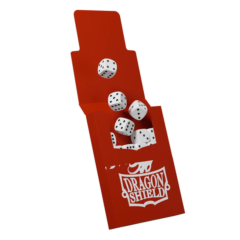 Dragon Shield AT-30507 Cube Shell Red (8 Count) - Hobby City NZ (9003905581293)