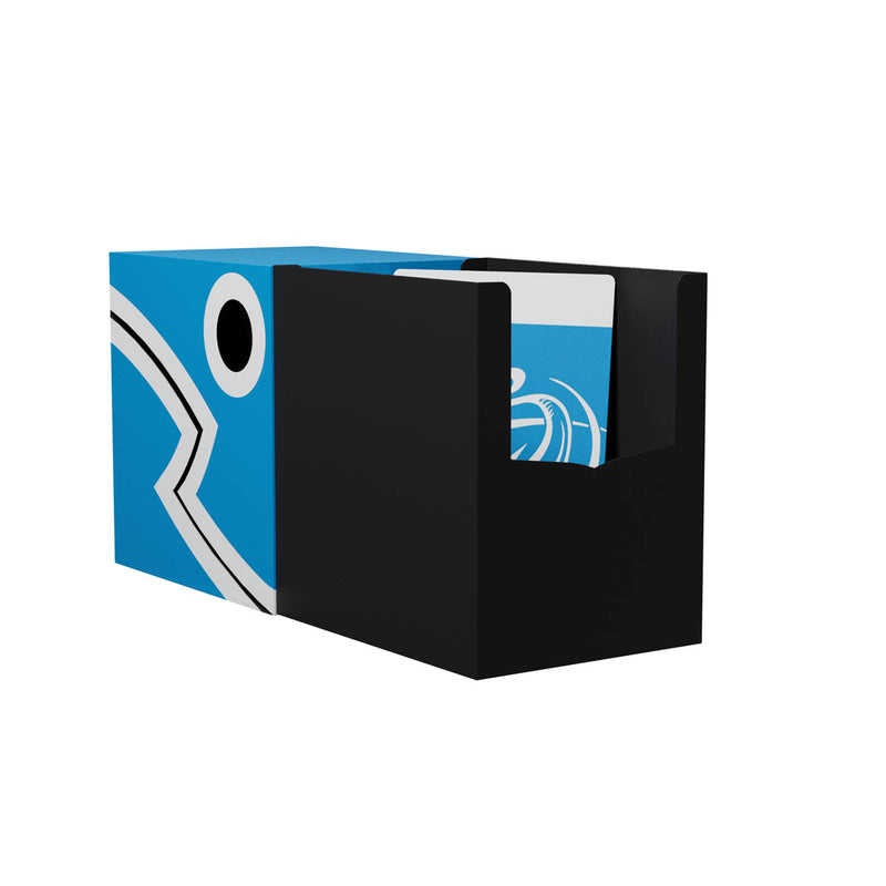 Dragon Shield AT-30603 Double Deck Shell Black/Blue - Hobby City NZ (9004779143405)