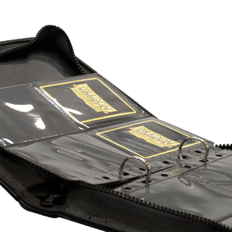 Dragon Shield AT-38200 Card Codex Zipster Binder Small Black - Hobby City NZ (9003907809517)