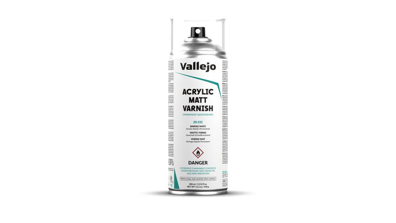 Vallejo AV28531 Acrylic Matt Spray Varnish - Hobby City NZ (9004812009709)