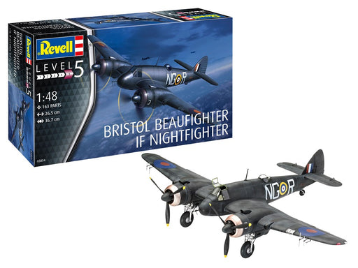 Revell 03854 1/48 Bristol Beaufighter Mk.IF Nightfighter - Hobby City NZ (7546252394733)