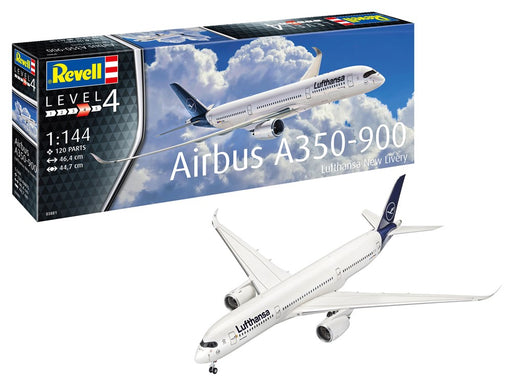 Revell 3881  1/144 Airbus A350-900 Lufthansa (8278302261485)