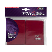 BCW / Monster 1-DGEM2-RED Deck Guard Elite 2 (100) Red (9003863572717)