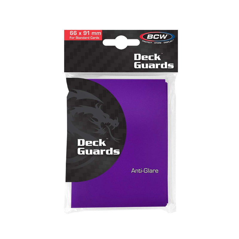 BCW / Monster 1-DGM-PUR Deck Guard (50) Purple (9003857182957)