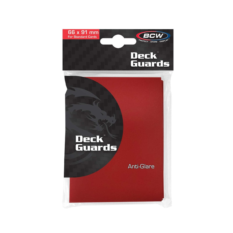 BCW / Monster 1-DGM-RED Deck Guard (50) Red (9003856003309)