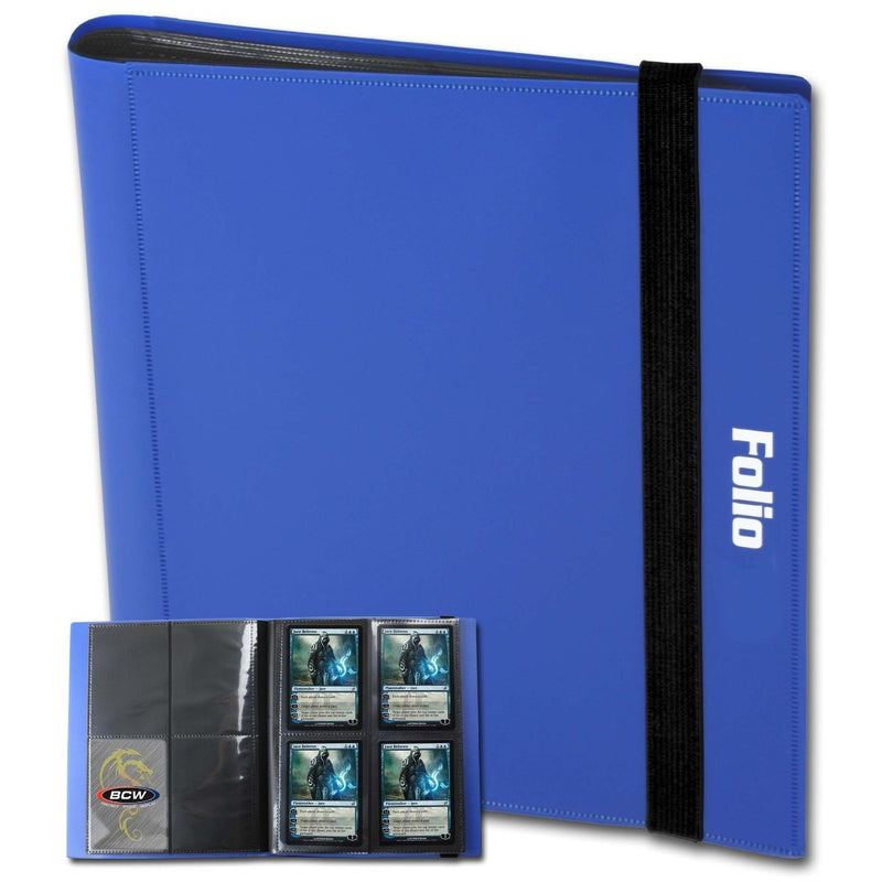 BCW / Monster 1-PF4-BLU Pro-Folio 4-Pocket Blue (9003862851821)