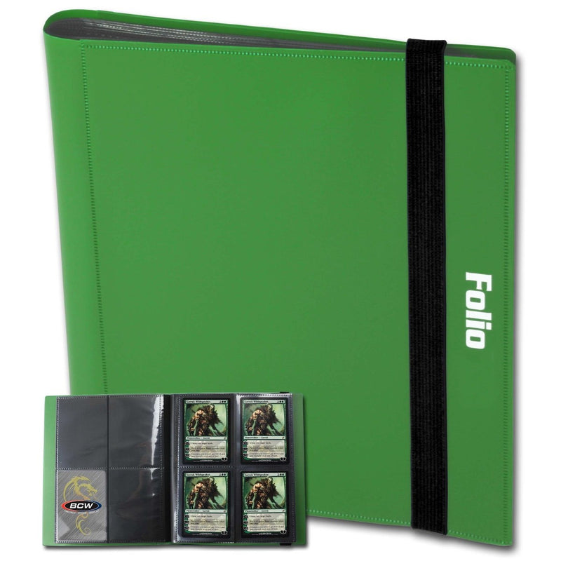 BCW / Monster 1-PF4-GRN Pro-Folio 4-Pocket Green (9003862917357)
