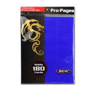 BCW / Monster 1-PRO18S-BLU 18-Pocket Pages Sideloading Blue (9003856888045)