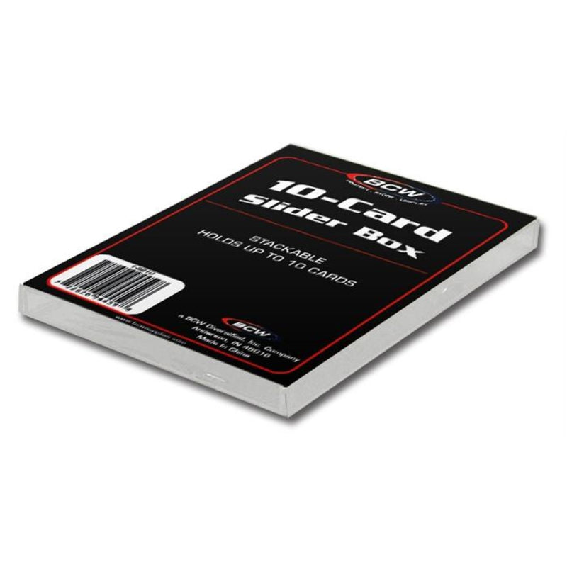 BCW / Monster 1-SB10 2-Piece Slider Box (10) Clear (9003867504877)