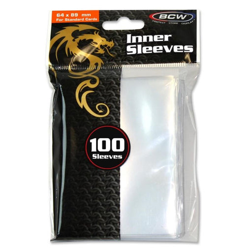 BCW / Monster 1-SSLV-I Sleeves Perfect Fit (100) Clear (9003857051885)