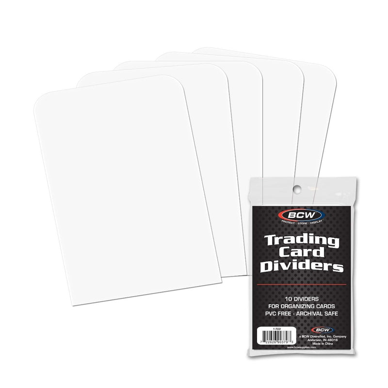 BCW / Monster 1-TCD Trading Card Dividers Pack of 10 (9003866882285)