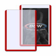 BCW / Monster 1-TLCH-RD 3x4 Topload Card Holder Red Border - Hobby City NZ (9003865243885)