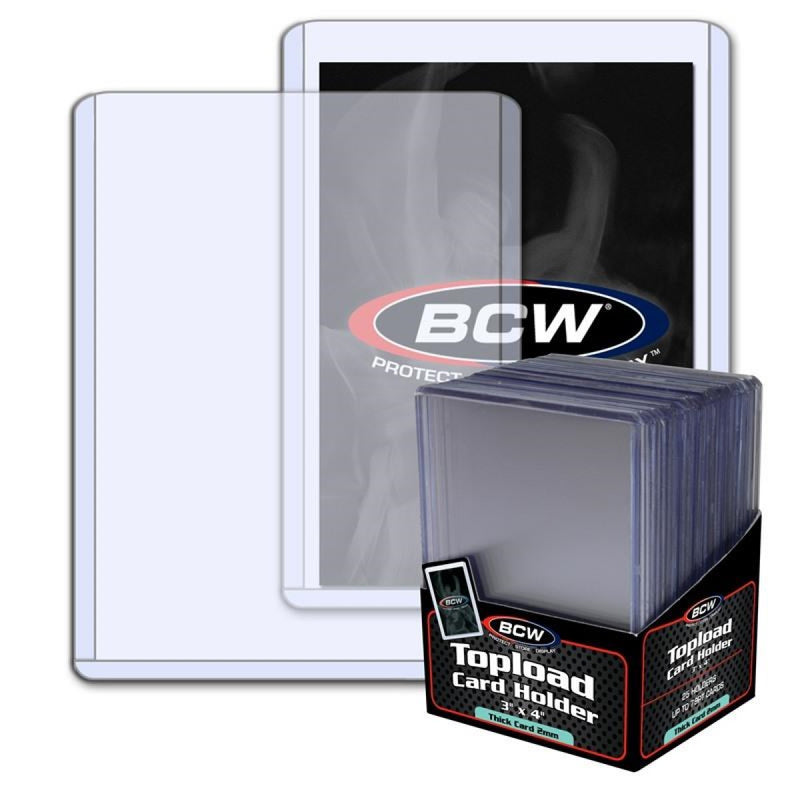 BCW / Monster 1-TLCH-TH-2MM Thick Card Topload Holder 79 PT - Hobby City NZ (9003865112813)