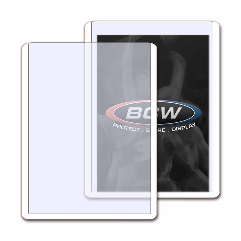 BCW / Monster 1-TLCH-WH 3x4 Topload Card Holder White Border - Hobby City NZ (9003865309421)