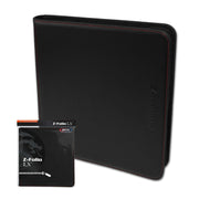 BCW / Monster 1-ZF12LX-BLK Zipper Folio 12-Pocket LX Black - Hobby City NZ (9003863769325)