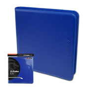 BCW / Monster 1-ZF12LX-BLU Zipper Folio 12-Pocket LX Blue - Hobby City NZ (9003863802093)