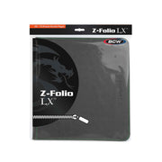 BCW / Monster 1-ZF12LX-GRY Zipper Folio 12-Pocket LX Grey - Hobby City NZ (9003864031469)