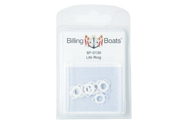Billing Boats 04-BF-0136 Life Ring 12 x 12mm (10) (8324660723949)