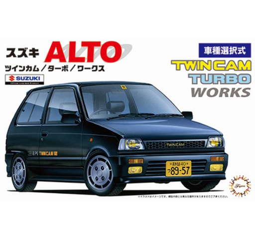 Fujimi 046303 1/24 FID-56 Suzuki Alto TwinCam Turbo Works - Hobby City NZ (7597354516717)