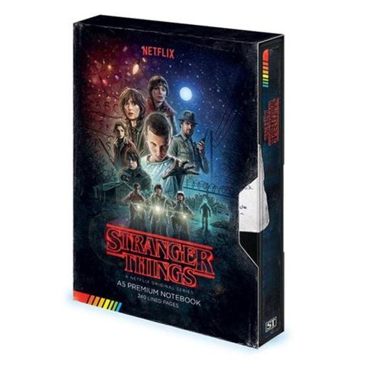 Impact PNBSTVHS Licensed Premium Notebook Stranger Things VHS (9004790513901)