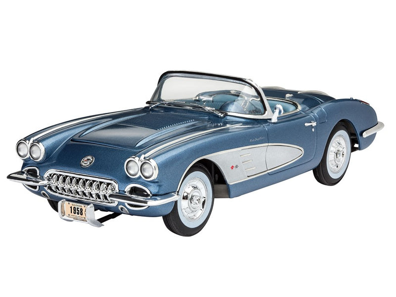 Revell 7037 1/24 '58 Corvette Roadster - Hobby City NZ (7546255048941)