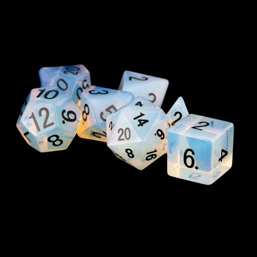 MDG MDG102 Stone Dice Set: Opalite (9003847483629)