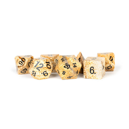 MDG MDG104 Stone Dice Set: Picture Jasper (9003848270061)