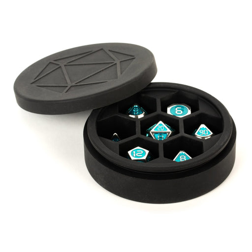 MDG MDG923 Silicone Round Dice Case: Black (9003844305133)
