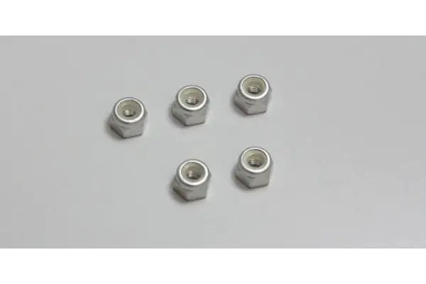 Kyosho 1-N3043NA-S Alum. Nylk Nut Sil(M3x4.3)(5 (8324673077485)