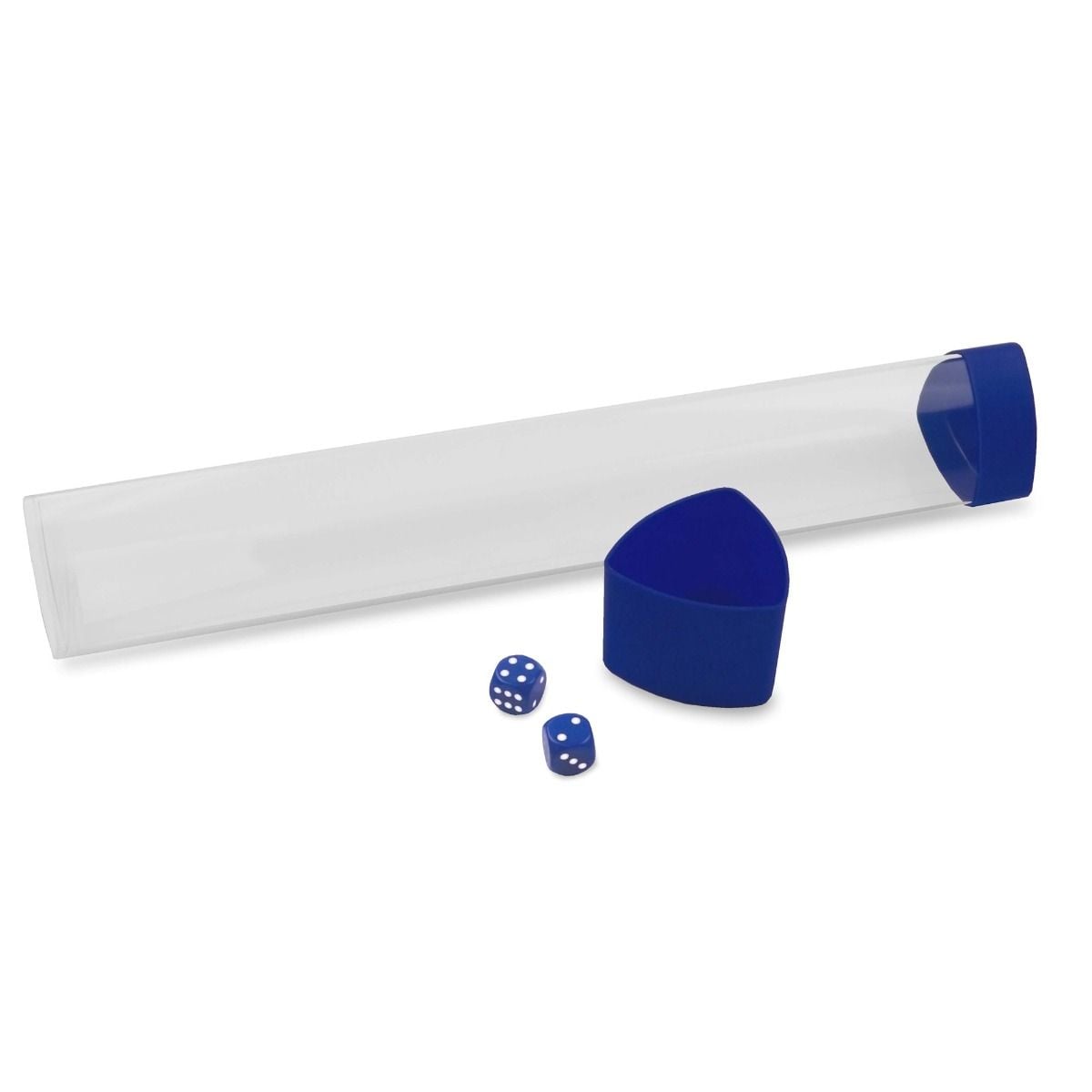 BCW / Monster Playmat Tube with Dice Cap Blue - BCW1-PMT-BLU