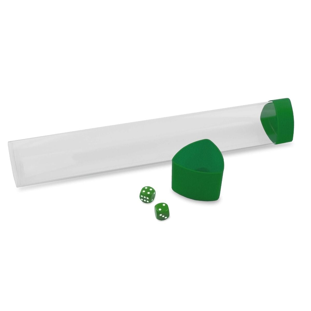 BCW / Monster Playmat Tube with Dice Cap Green - BCW1-PMT-GRN