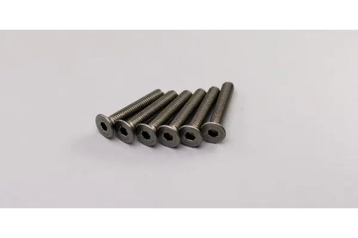 Kyosho 1-S33018HT Ttnm Hex FH Screw (M3x18)(6) (8324676583661)