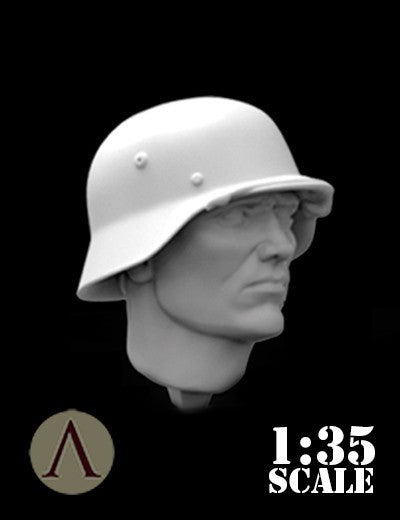 Scale 75 SW35-010 Figures Warfront Wwii German Head Set 35mm