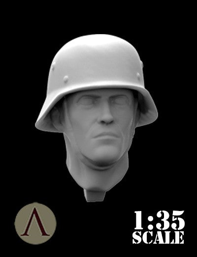 Scale 75 SW35-010 Figures Warfront Wwii German Head Set 35mm