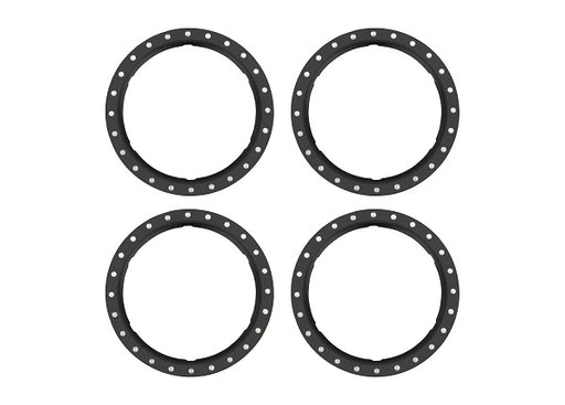 Traxxas 10276-BLK Pro Scale Aluminum Beadlock Rings (4) - Hobby City NZ (9070144225517)