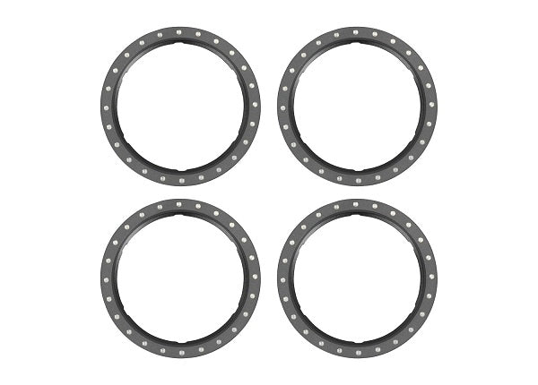 Traxxas 10276-BLK Pro Scale Aluminum Beadlock Rings (4) - Hobby City NZ (9070144225517)