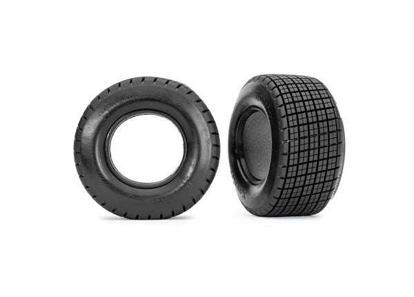 Traxxas 10470X Hoosier Dual-Profile Dirt Oval Tires & Foam Inserts (2) - Hobby City NZ (9070144585965)