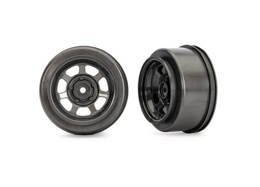 Traxxas 10472X Dirt Oval Gray Rear Wheels (2) - Hobby City NZ (9070144651501)