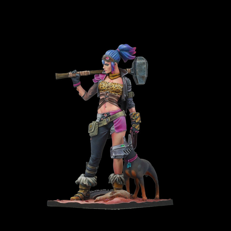 Scale 75 SSN-002 Busts New Age Scrappers Wrecking Maxine 75mm