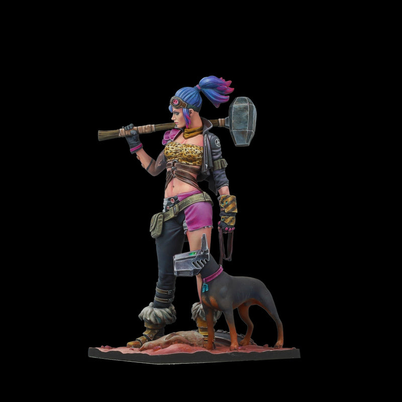 Scale 75 SSN-002 Busts New Age Scrappers Wrecking Maxine 75mm