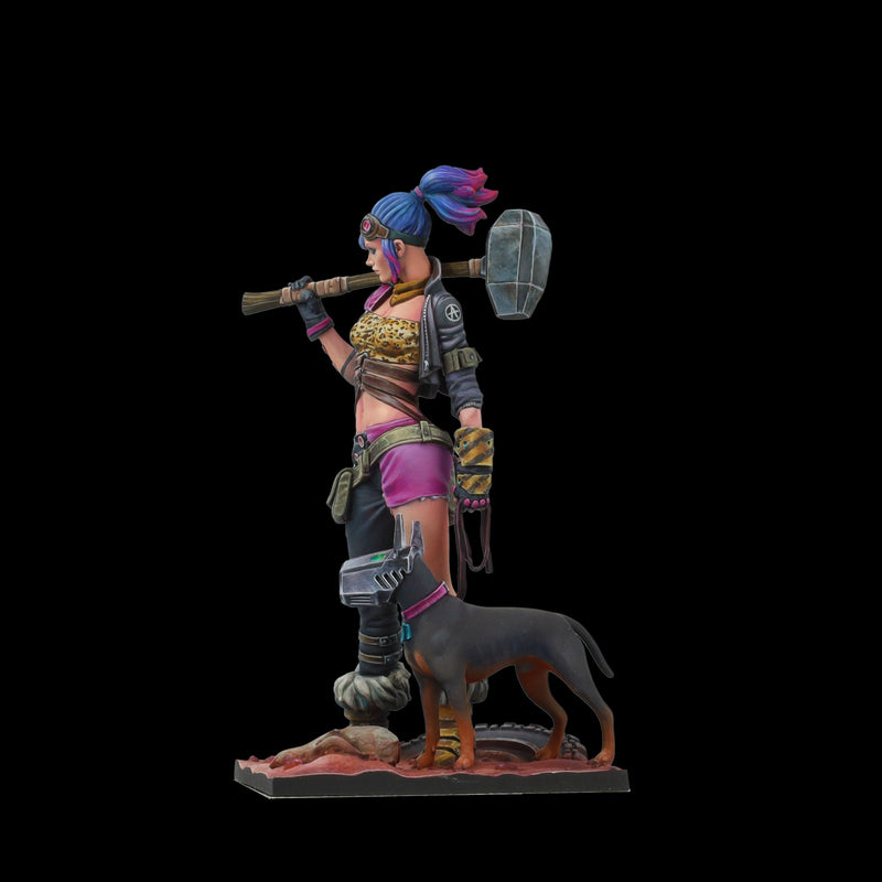 Scale 75 SSN-002 Busts New Age Scrappers Wrecking Maxine 75mm