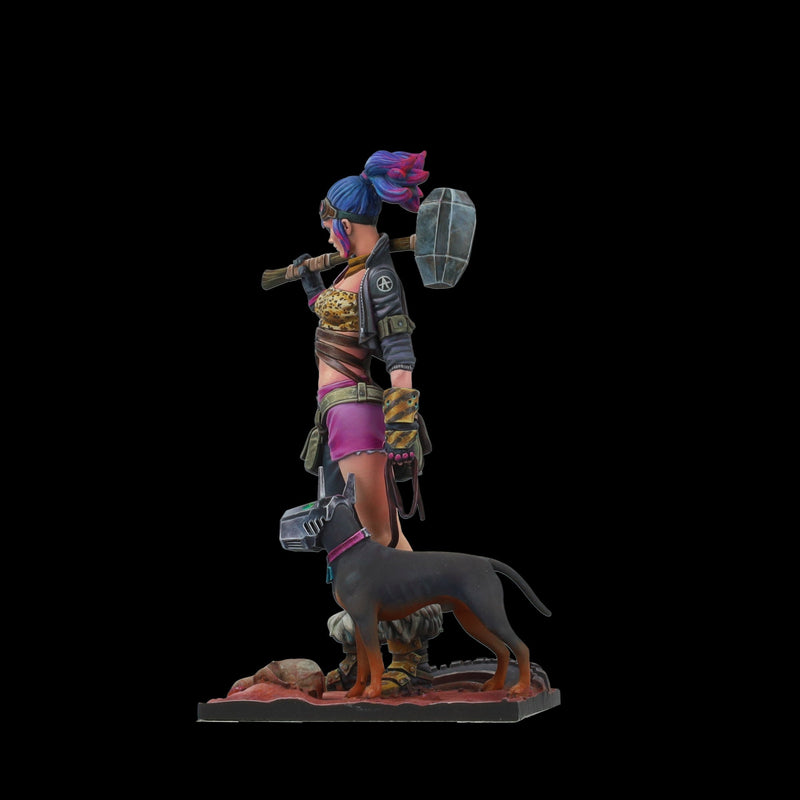 Scale 75 SSN-002 Busts New Age Scrappers Wrecking Maxine 75mm