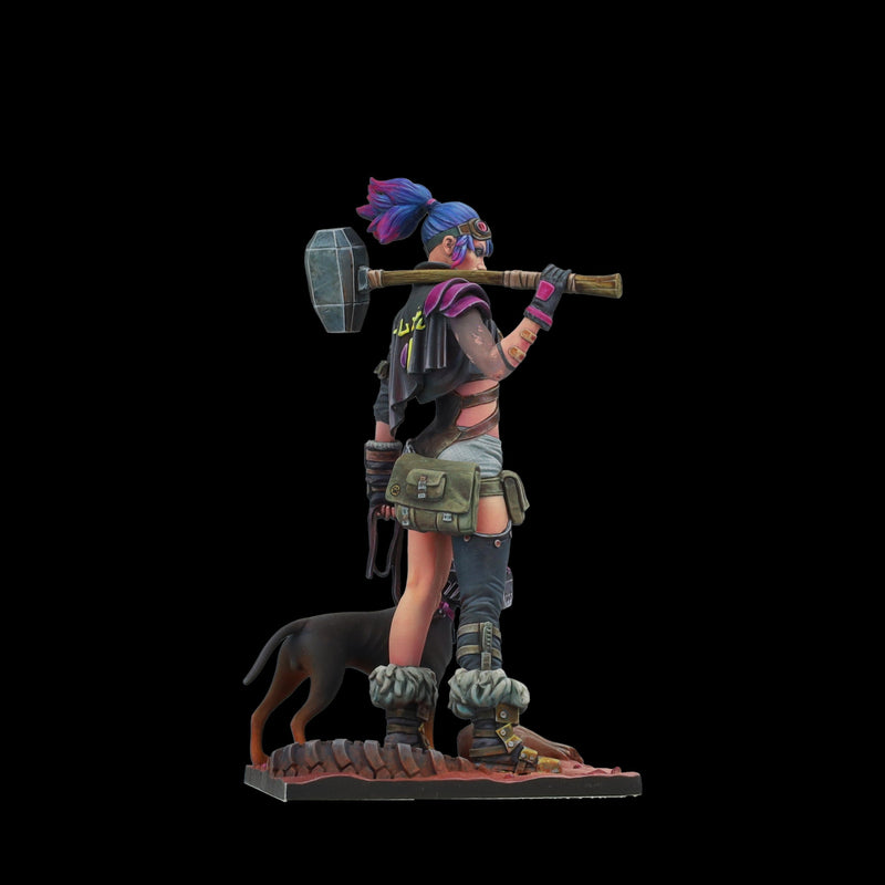 Scale 75 SSN-002 Busts New Age Scrappers Wrecking Maxine 75mm