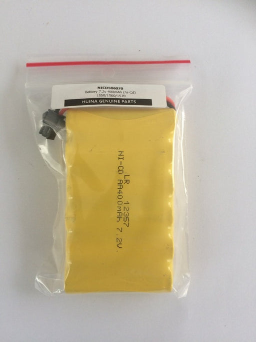 Huina NiCd Battery 7.2V 400mAh AA cell JST - Hobby City NZ