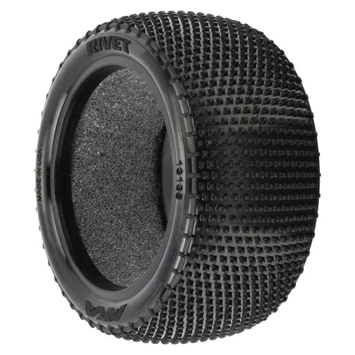 AKA AKA13135HR 1/10 Rivet Medium Carpet Rear 2.2 Off-Road Buggy Tires (2) (8319048646893)