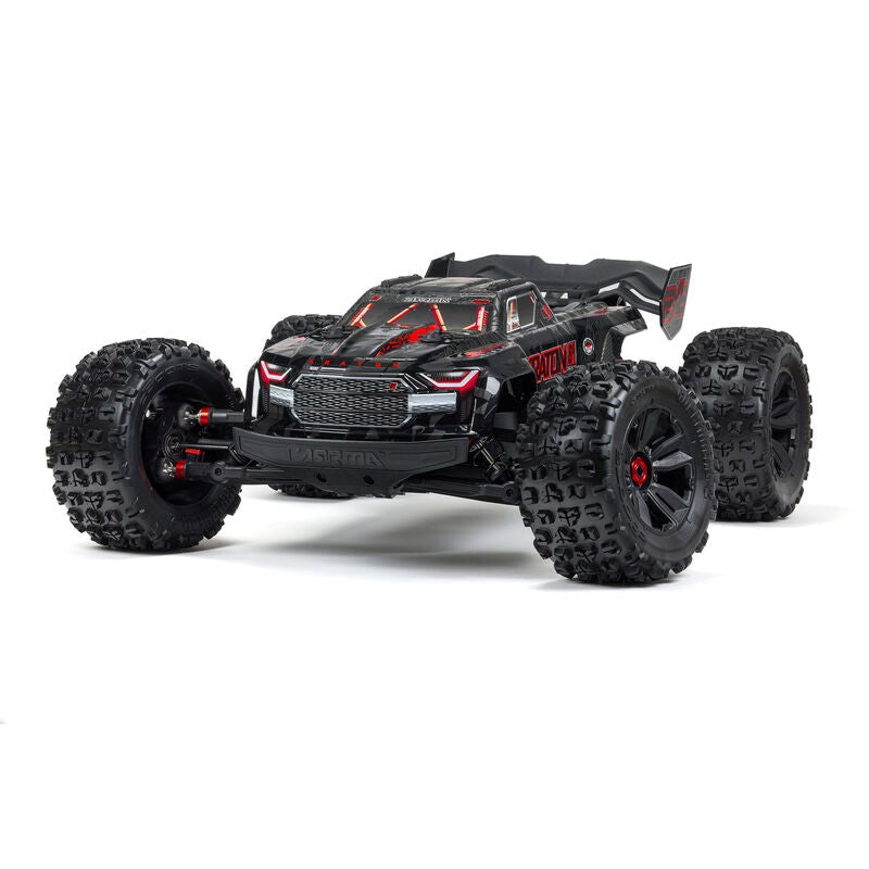 ARRMA ARA5808V2T1 1/5 KRATON V2 4X4 8S BLX EXB Brushless Monster Truck RTR Black - Hobby City NZ