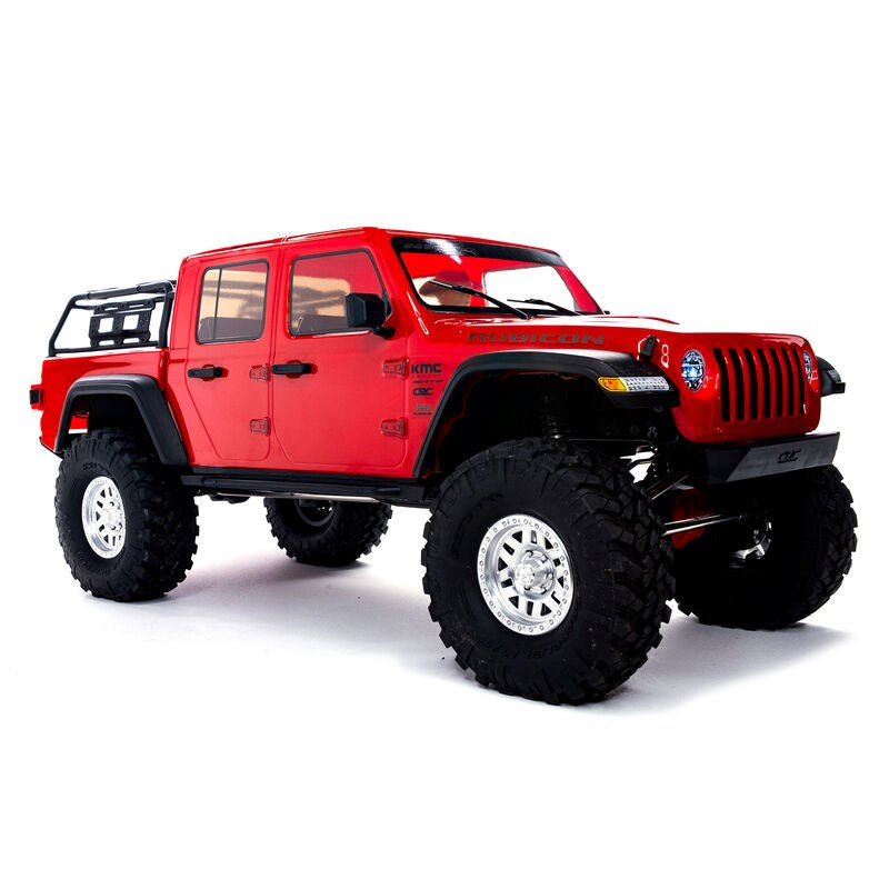 Axial AXI03006BT2 1/10 SCX10 III Jeep JT Gladiator Rock Crawler with Portals RTR Red - Hobby City NZ