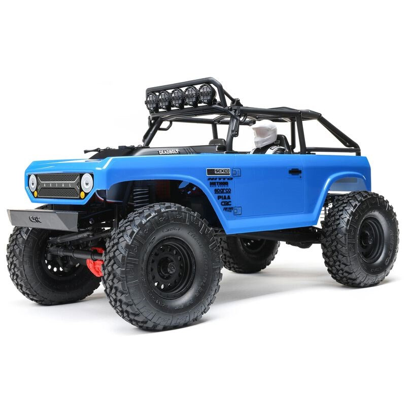 Axial AXI03025T1 SCX10 II Deadbolt 1/10 4WD RTR Blue - Hobby City NZ