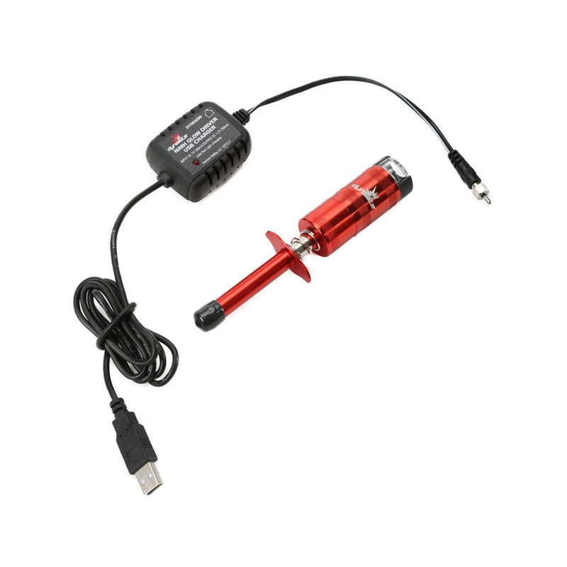 Dynamite DYNE0200 Metered NiMH Glow Driver/Igniter/Heater with USB Charger